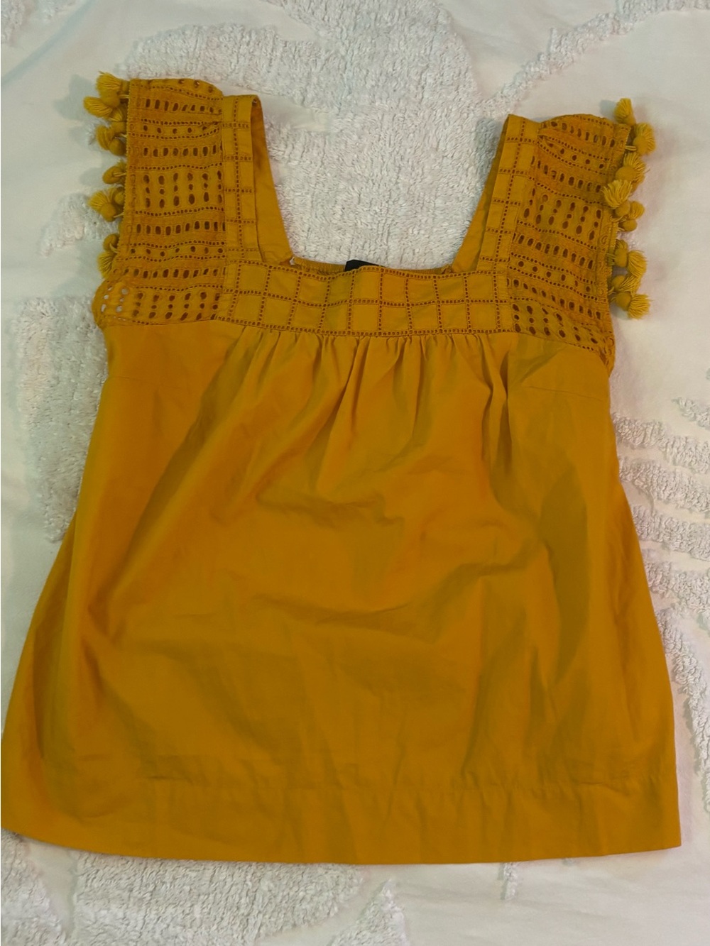 J. Crew Yellow Cotton Shirt - Picture 15 of 15